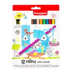 BRUYNZEEL - Lápices De Colores Para Niños Set 12
