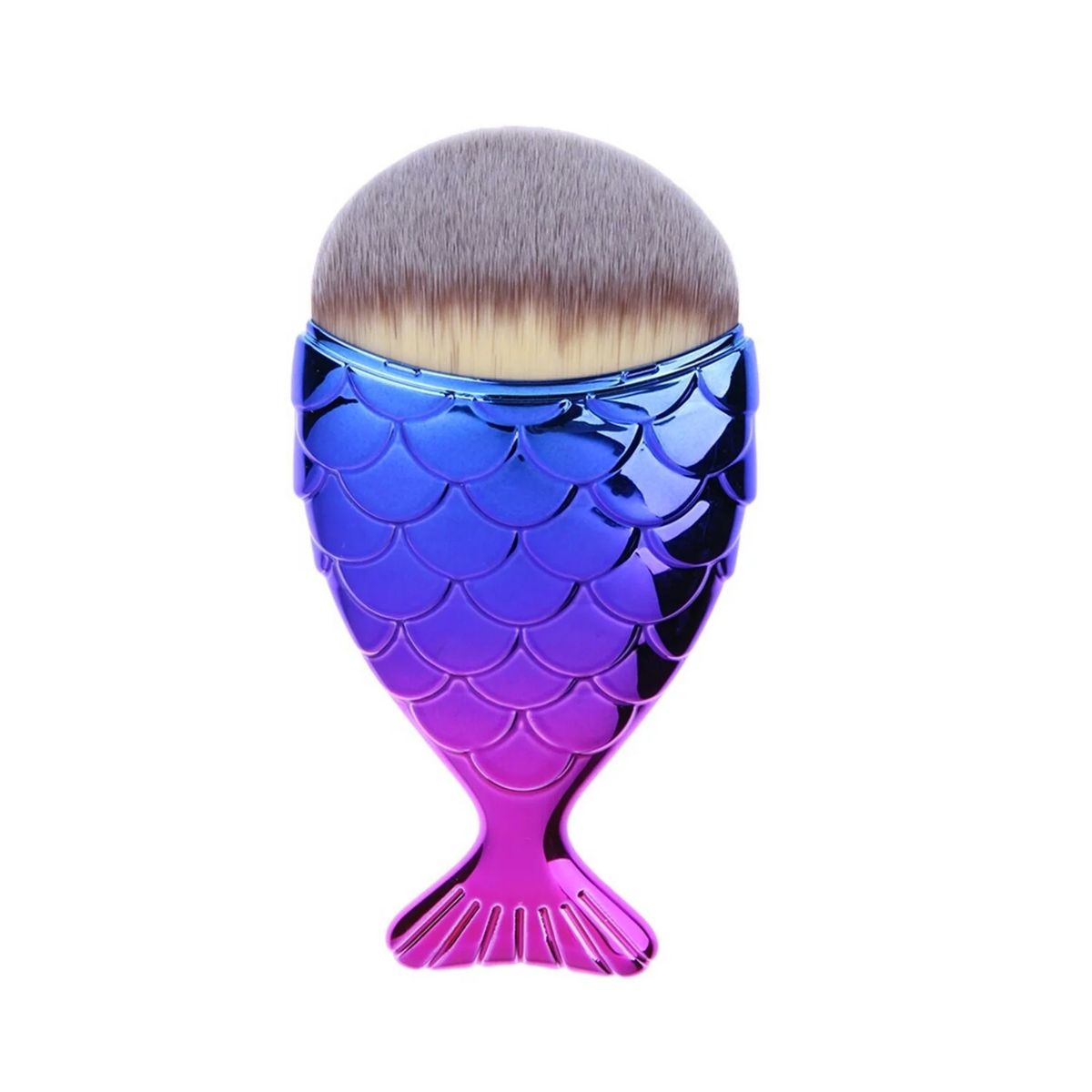 GENERICO - Brocha Estilo Sirena para Maquillaje Malú