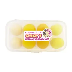 KLEANCOLOR - Set de 8 Esponjas de Maquillaje "Chick's"
