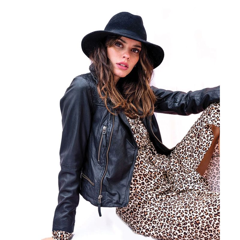 ALMABAR - Chaqueta cuero Julia