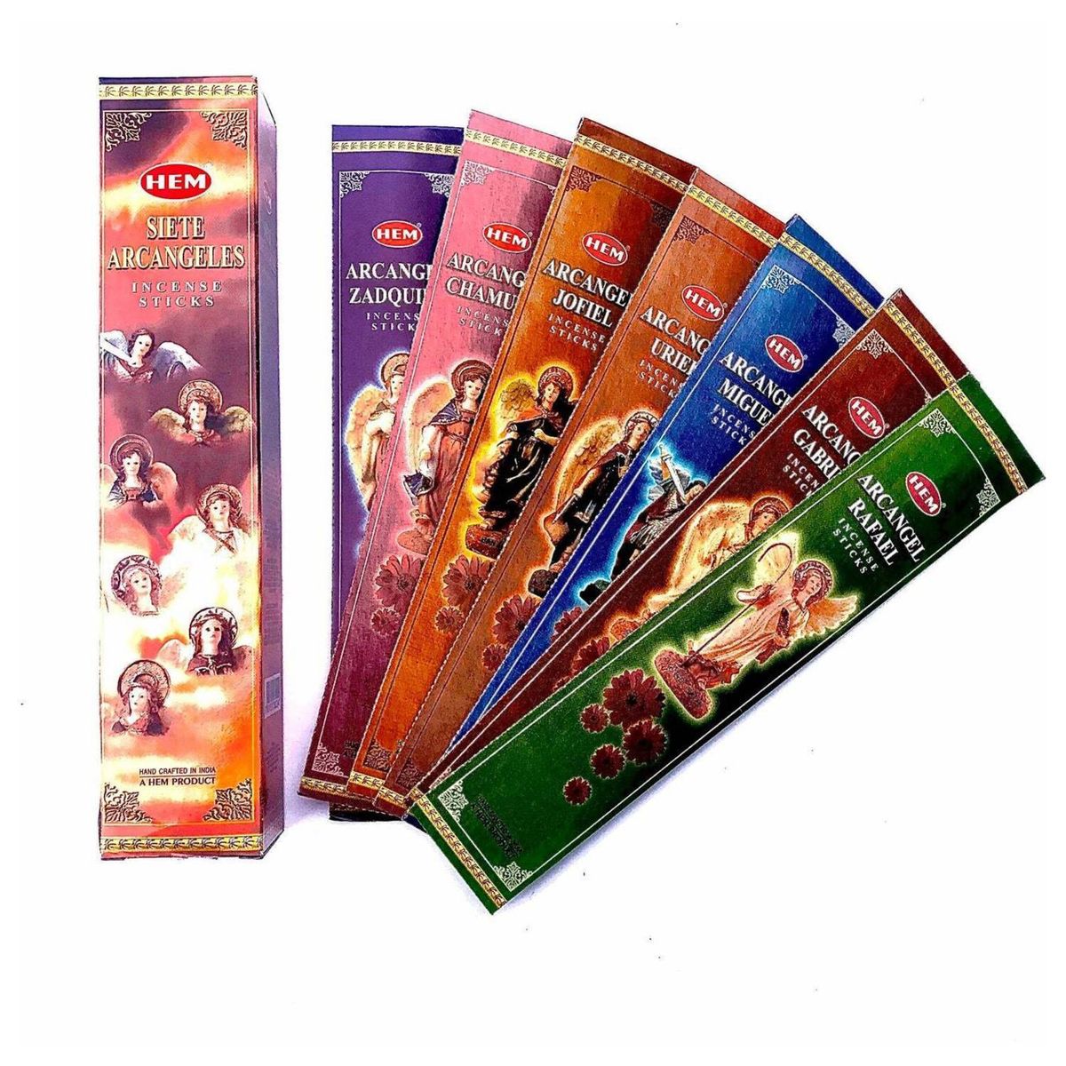 GENERICO - Set de Inciensos Siete Arcángeles - HEM