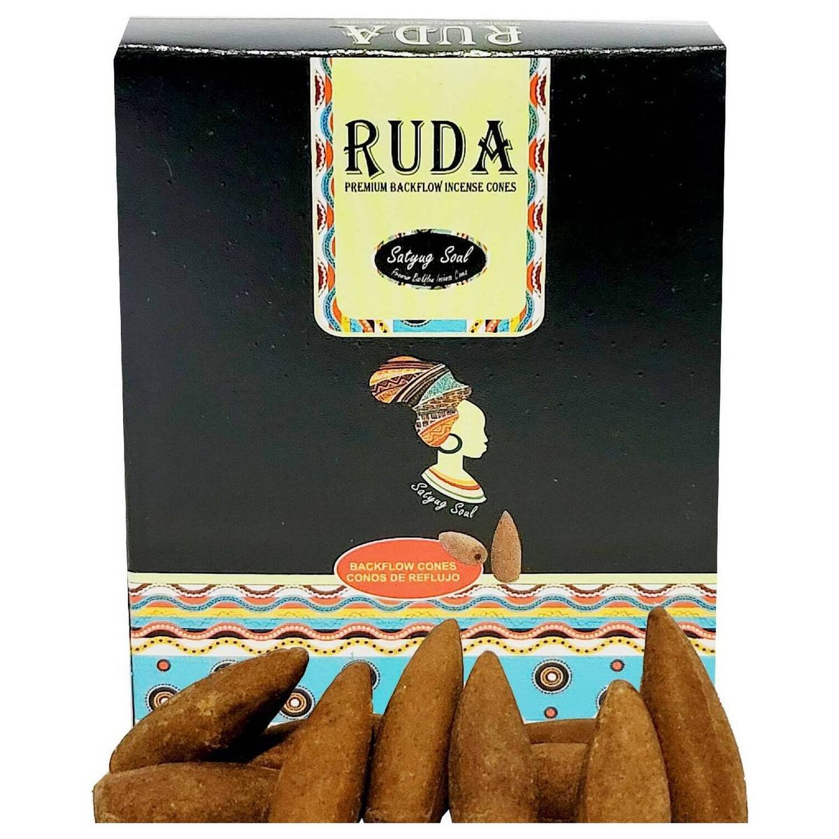 GENERICO - Conos de Incienso Cascada Ruda - Satyug Soul