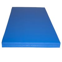 COLCHONETA PU PLEGABLE 180 CM X 60 CM X 5 CM AZUL