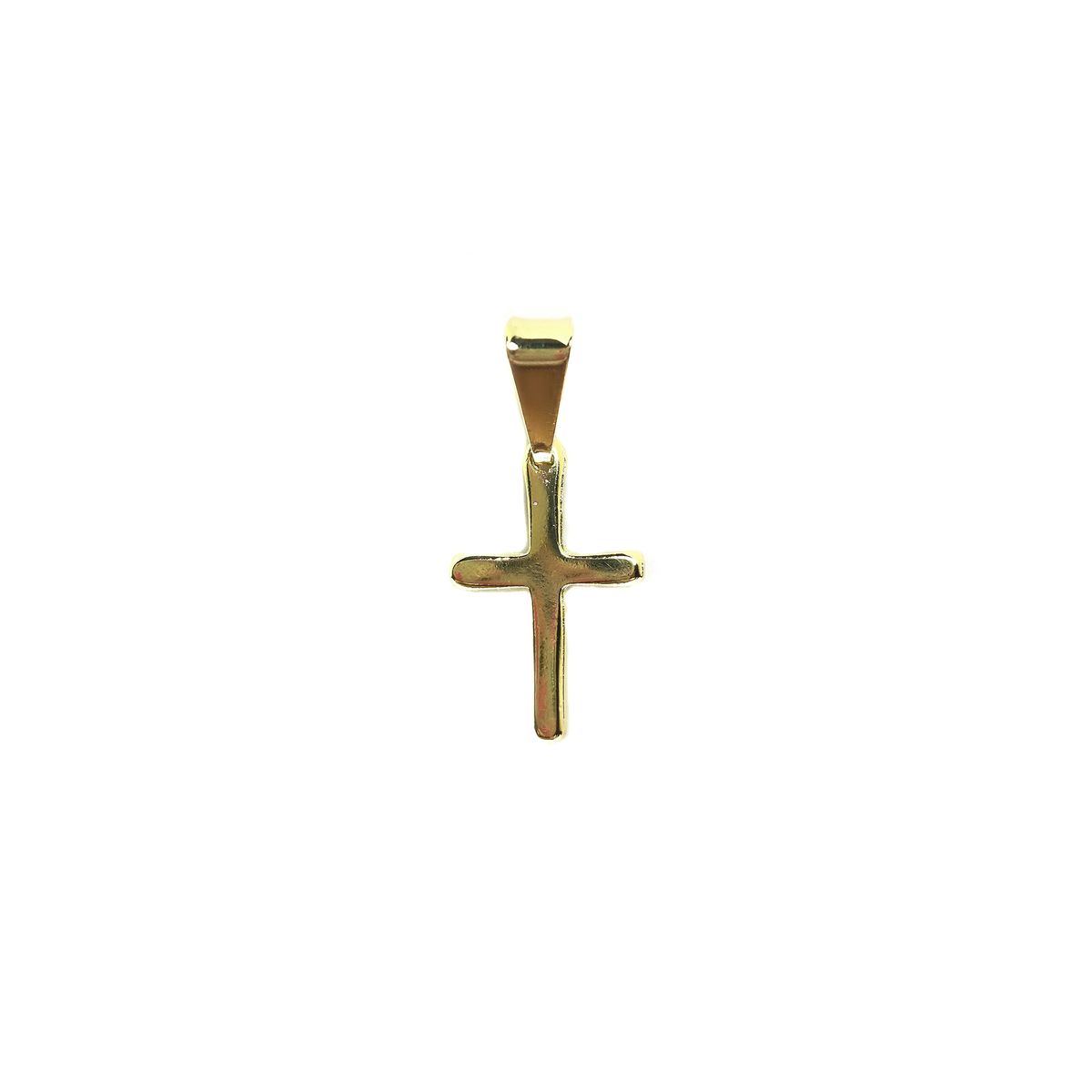 COGGIOLA - Colgante Cruz Pequeña Enchapado Oro 18K