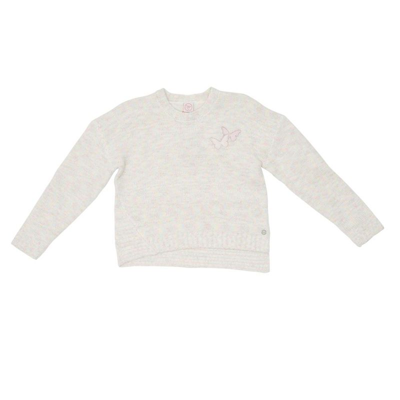 PILLIN - Chaleco Niña Crudo Pillin - Crema