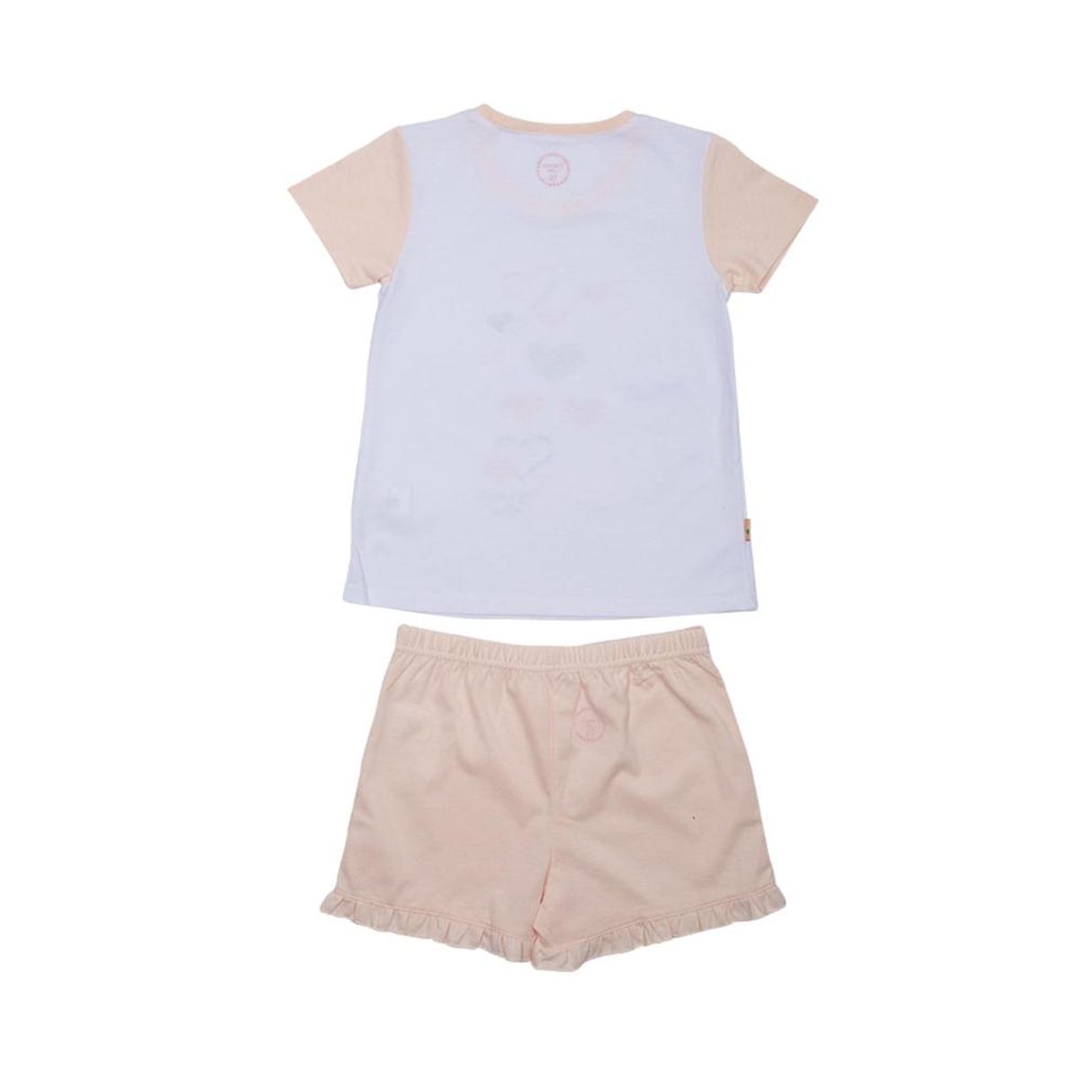 PILLIN - Pijama Niña Durazno Pillín - Durazno