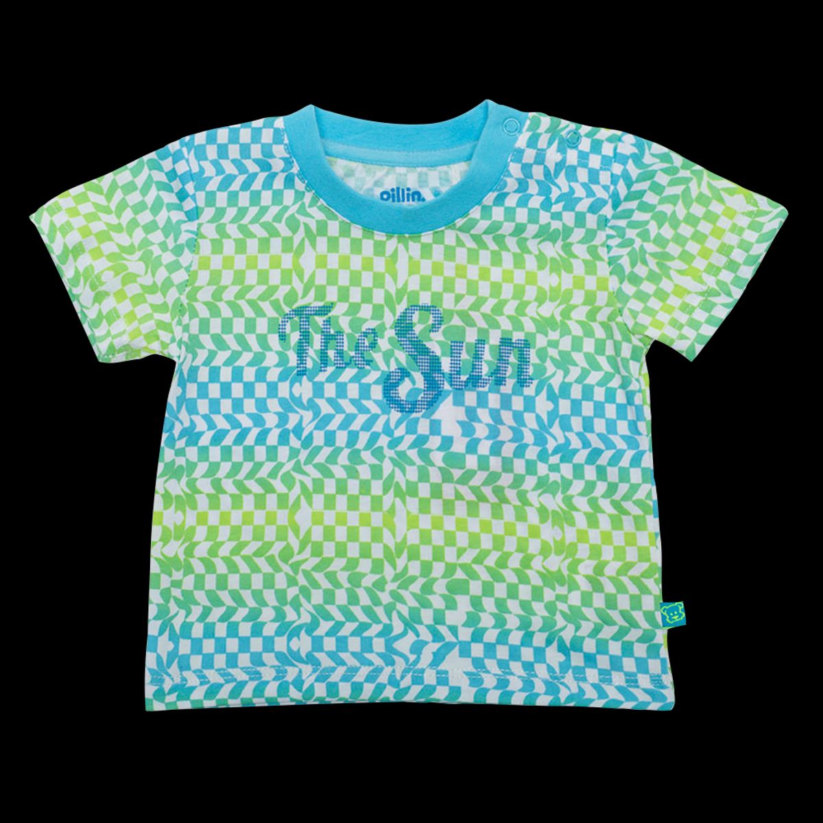 PILLIN - Polera Bebé Niño Turquesa Pillin PILLIN