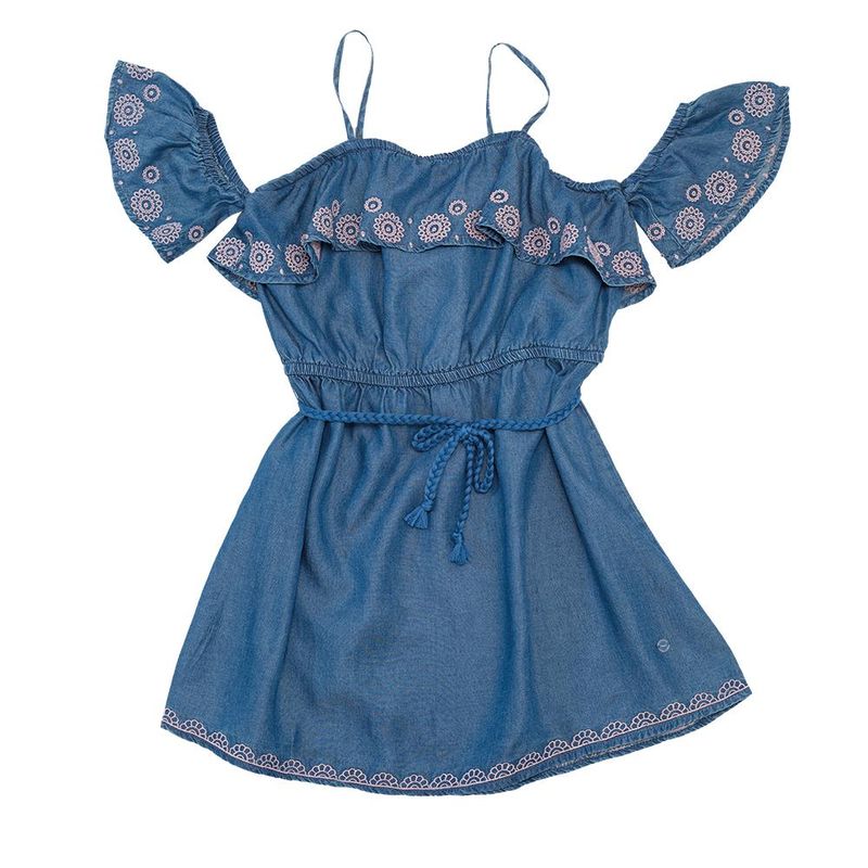 PILLIN - Vestido Niña Denim Pillin PILLIN