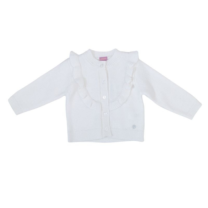 PILLIN - Chaleco Bebe Niña Blanco Pillin PILLIN