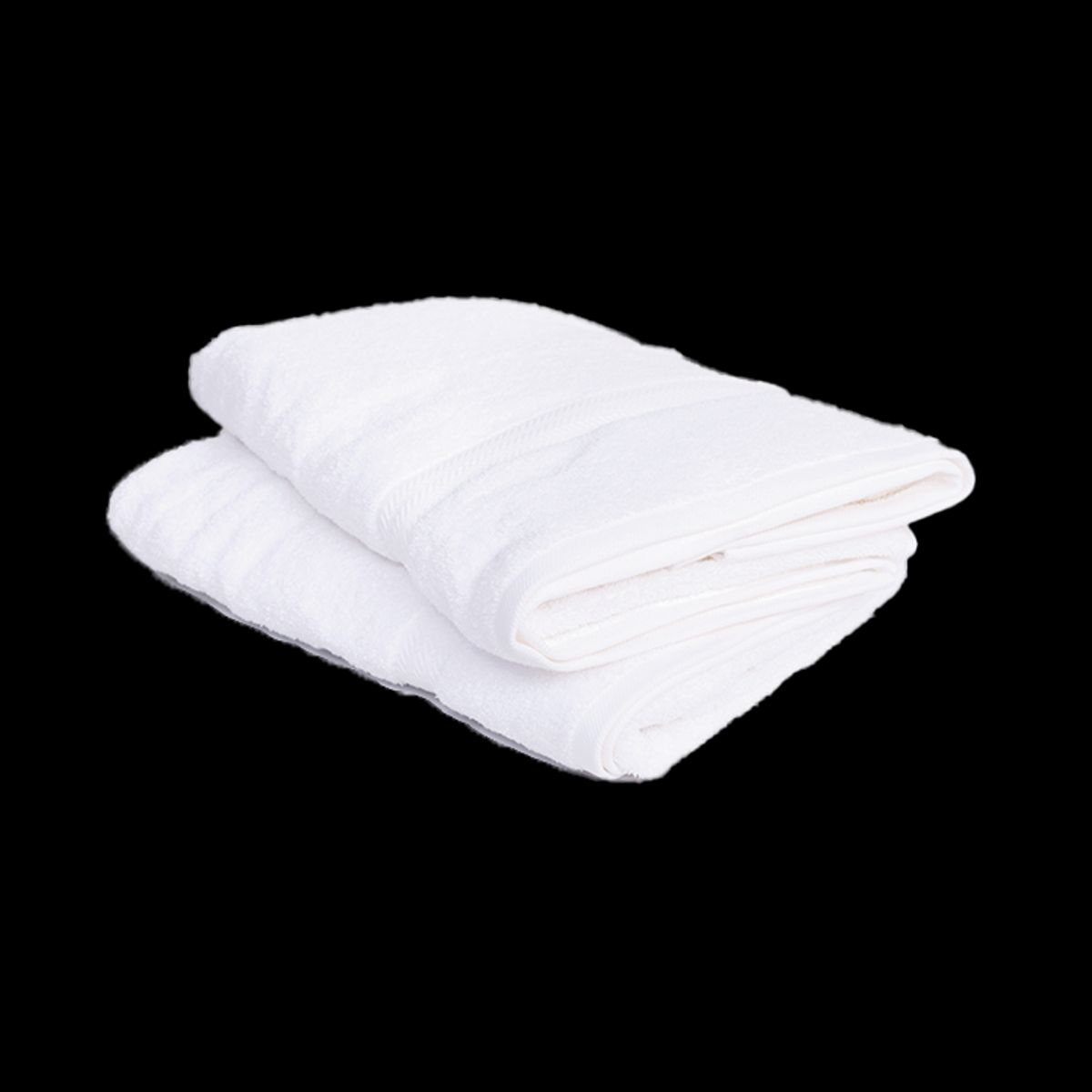 RELAN - Toallas de Baño Blanca 80 x 160 (x2)