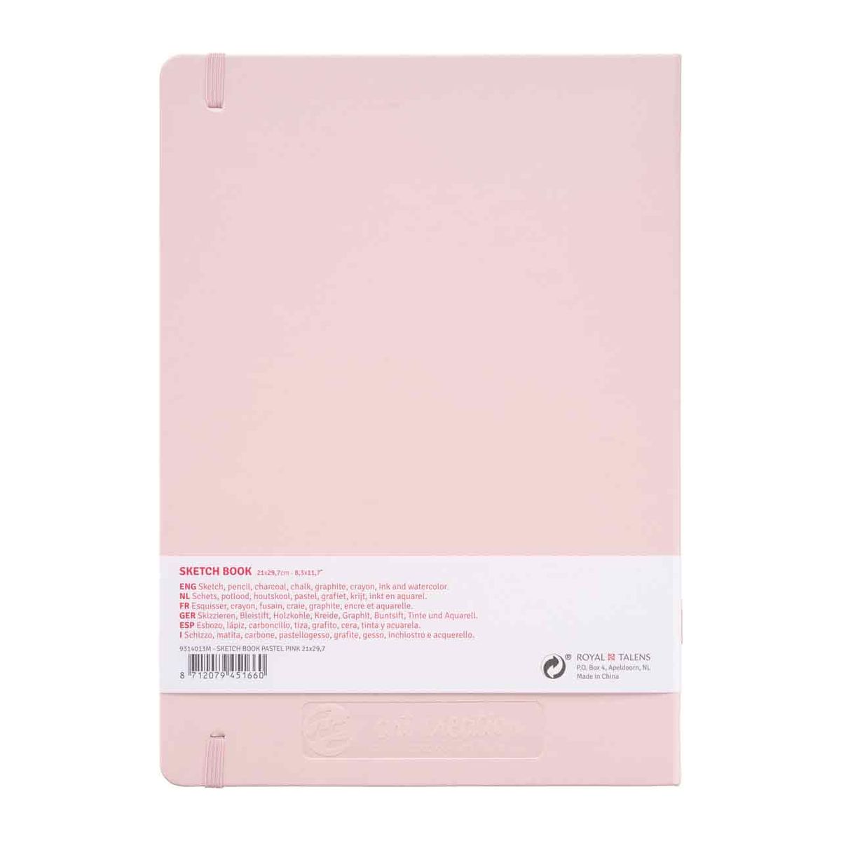 ART CREATION - Libreta Art Creation Pastel Pink 21x30cm