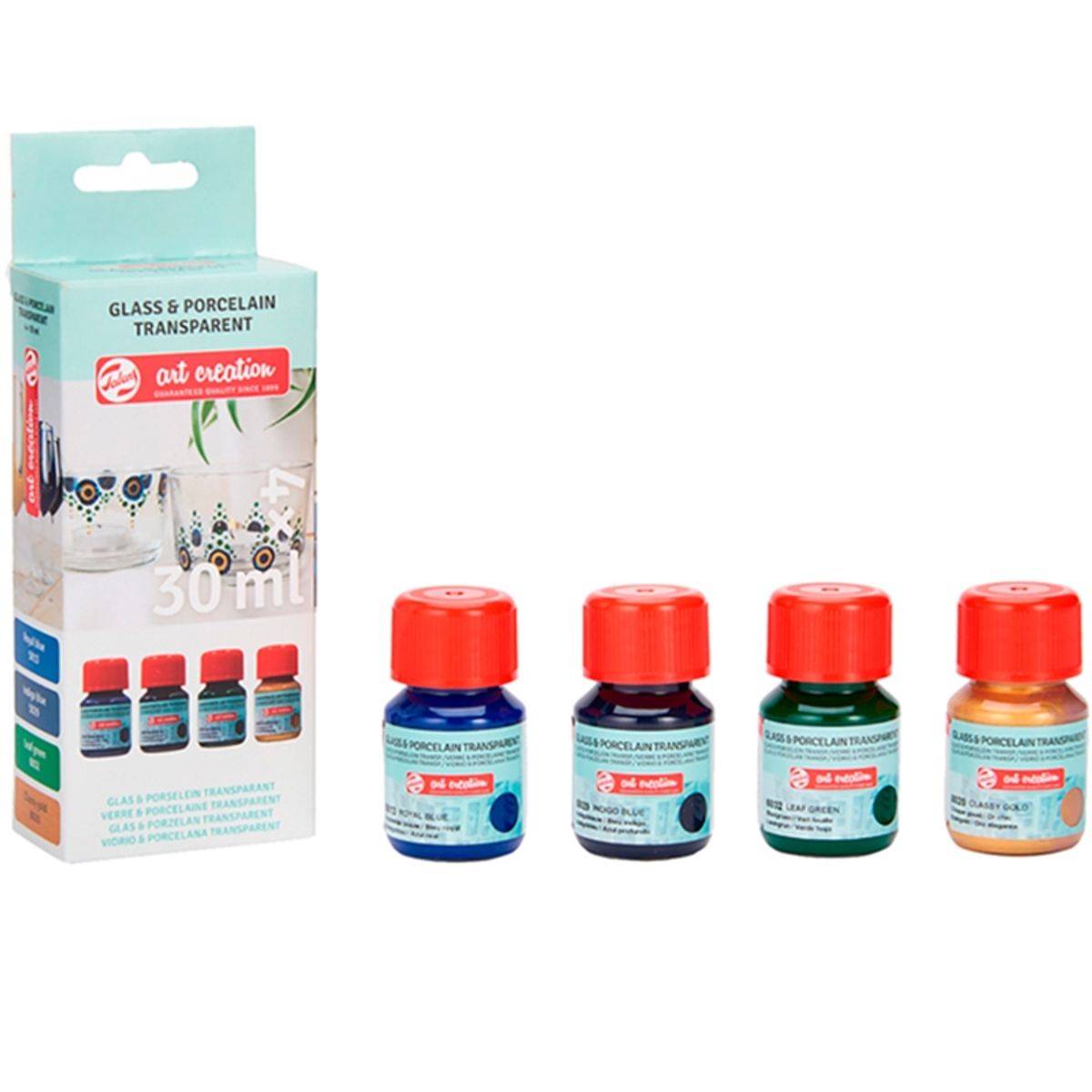 ART CREATION - Pintura Para Porcelana y Vidrio Transparente Art Creation