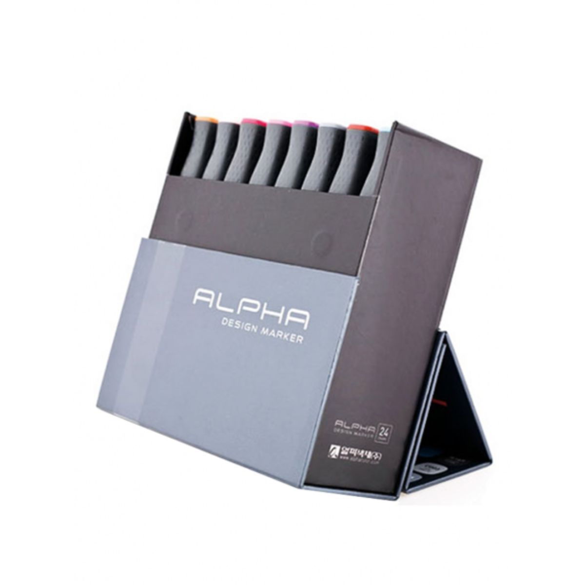 ALPHA DESING - Marcadores Alpha Design Set C 24 Colores