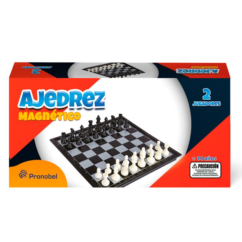 NOBEL TOYS - Ajedrez Magnetico 25x25Cm Pronobel