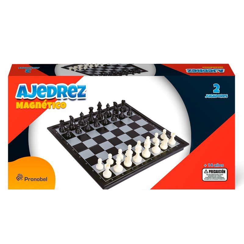 NOBEL TOYS - Ajedrez Magnetico 32x32Cm Pronobel