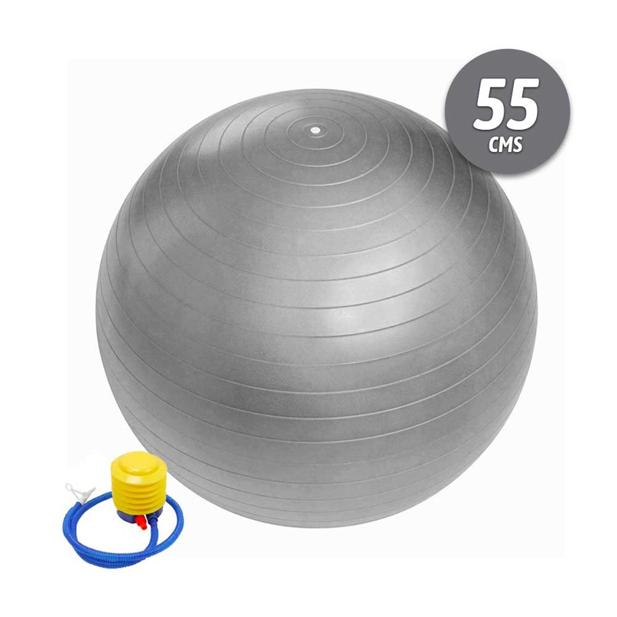 DALI - Balón de Yoga 55cms con inflador Colores surtidos