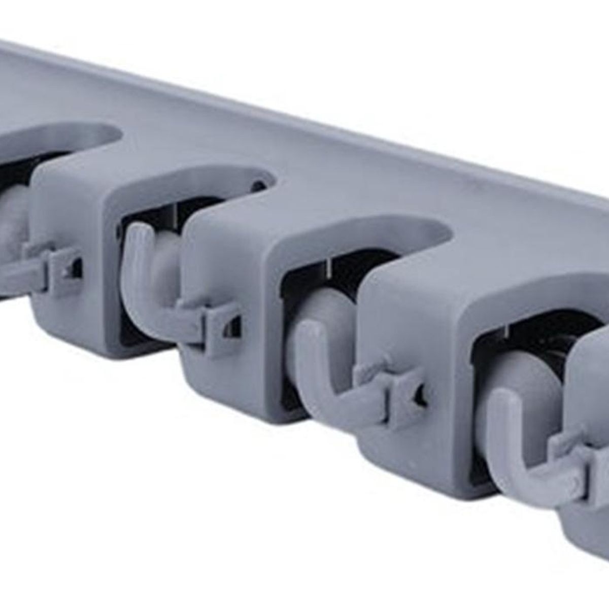 IMPORTCLICK - Soporte Organizador Pared Multiuso Escoba Trapero Escobillon 5 Puestos