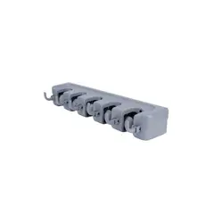 IMPORTCLICK - Soporte Organizador Pared Multiuso Escoba Trapero Escobillon 5 Puestos