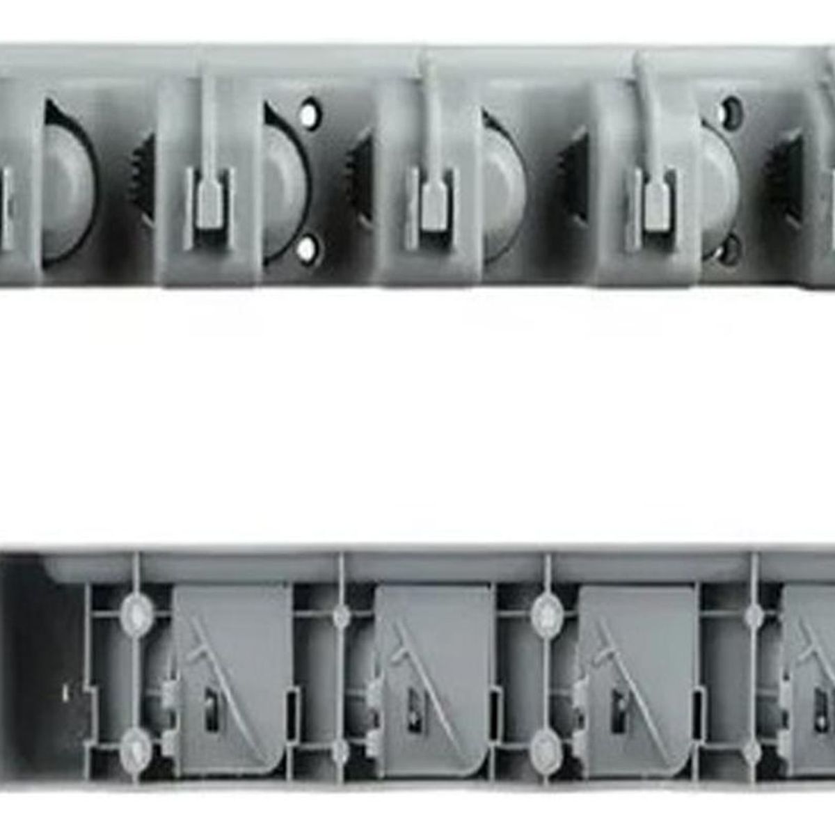 IMPORTCLICK - Soporte Organizador Pared Multiuso Escoba Trapero Escobillon 5 Puestos