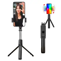 GENERICO - Palo Selfie Tripode Control Remoto Bluetooth