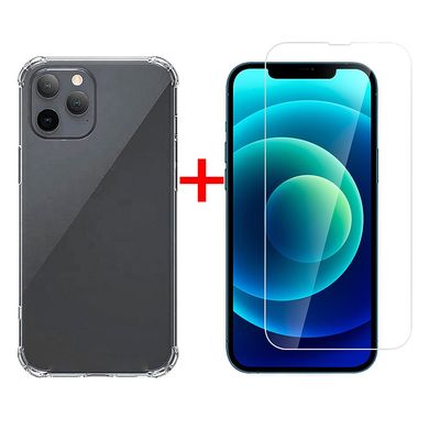Generico Carcasa Para Iphone 13 Pro Max Y Mica De Vidrio
