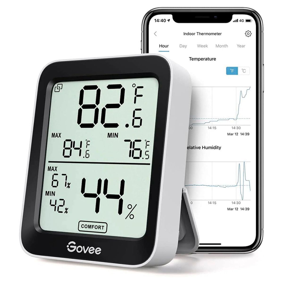 GOVEE - Termómetro Higrómetro Bluetooth