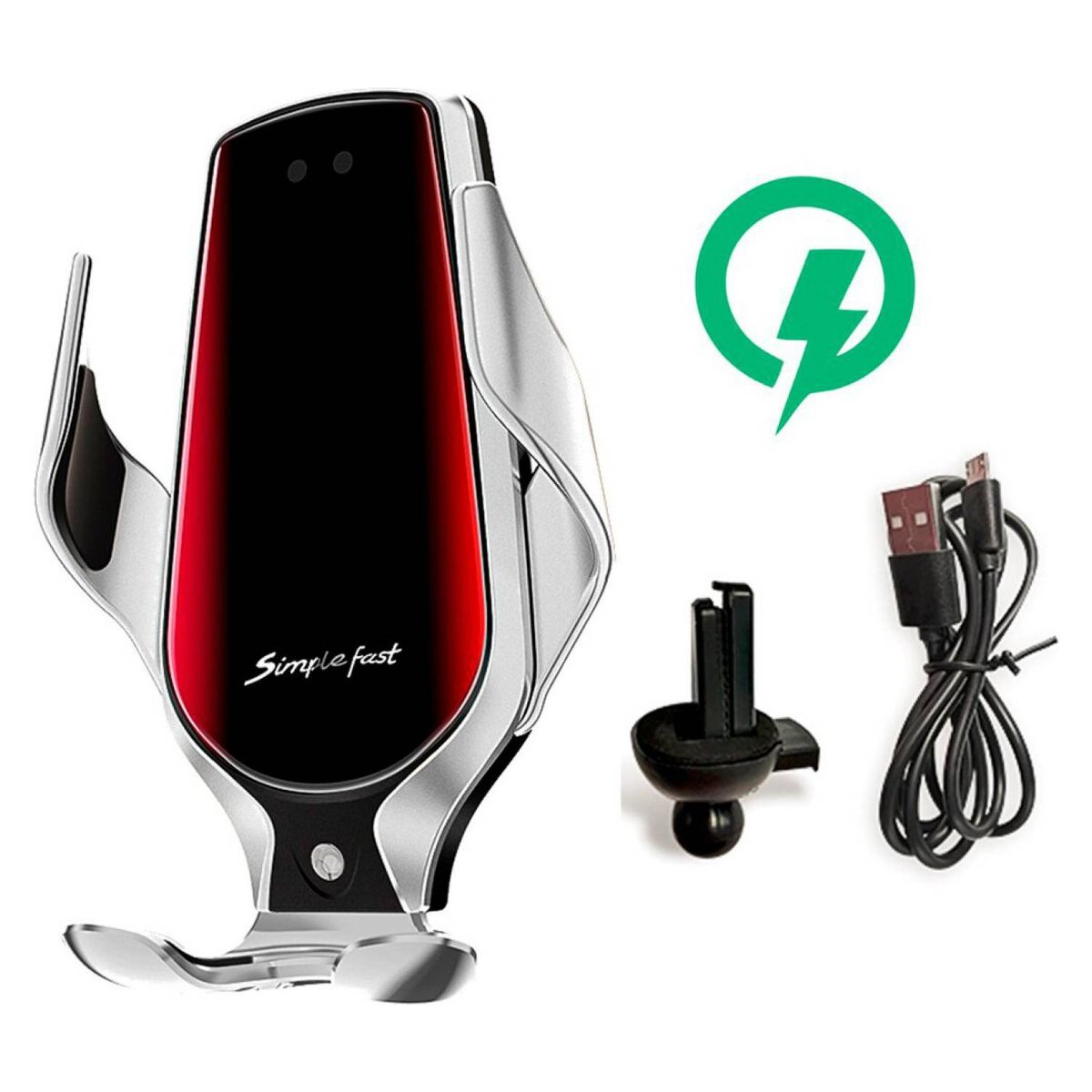 GENERICO - Cargador Rapido Inalambrico R9 automatico 10 Watts