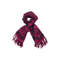 RUNN - Pañuelo a Cuadros Bicolor Fucsia Negro
