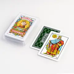 FOURNIER - Baraja de Naipe Español 40 Cartas Verde -