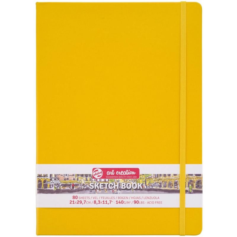 ART CREATION - Libreta Art Creation Golden Yellow 21x30cm