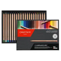 CARAN D'ACHE - Lápices Luminance Caran d Ache Set 20 Colores