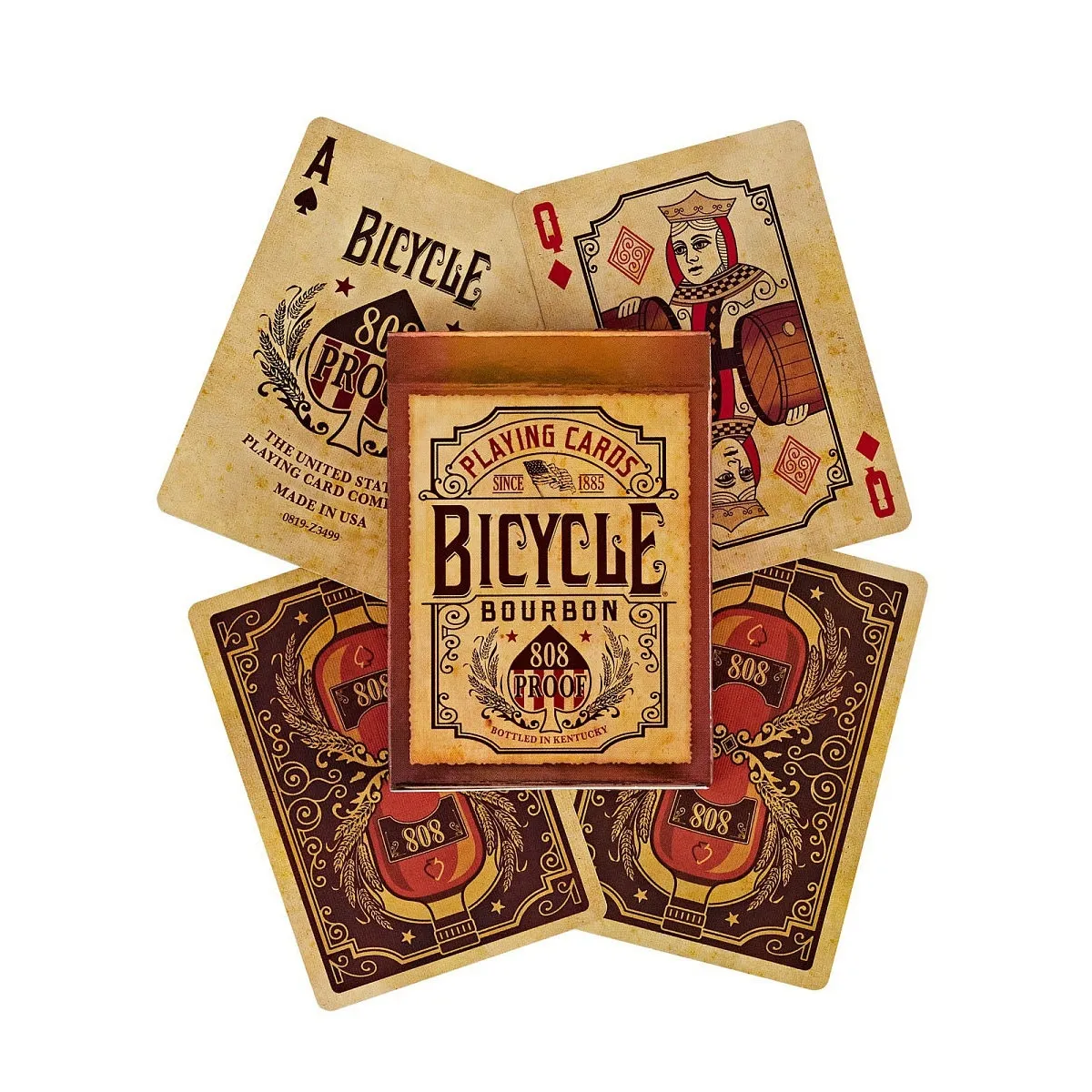BICYCLE LINE - Baraja Bicycle Bourbon Magia Cartas Cardistry