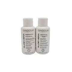 GROOVE PROFESIONAL - Alisado Aloe Vera Keratin Kit Paso 1 y 2 Progressiva Groove 120 Ml