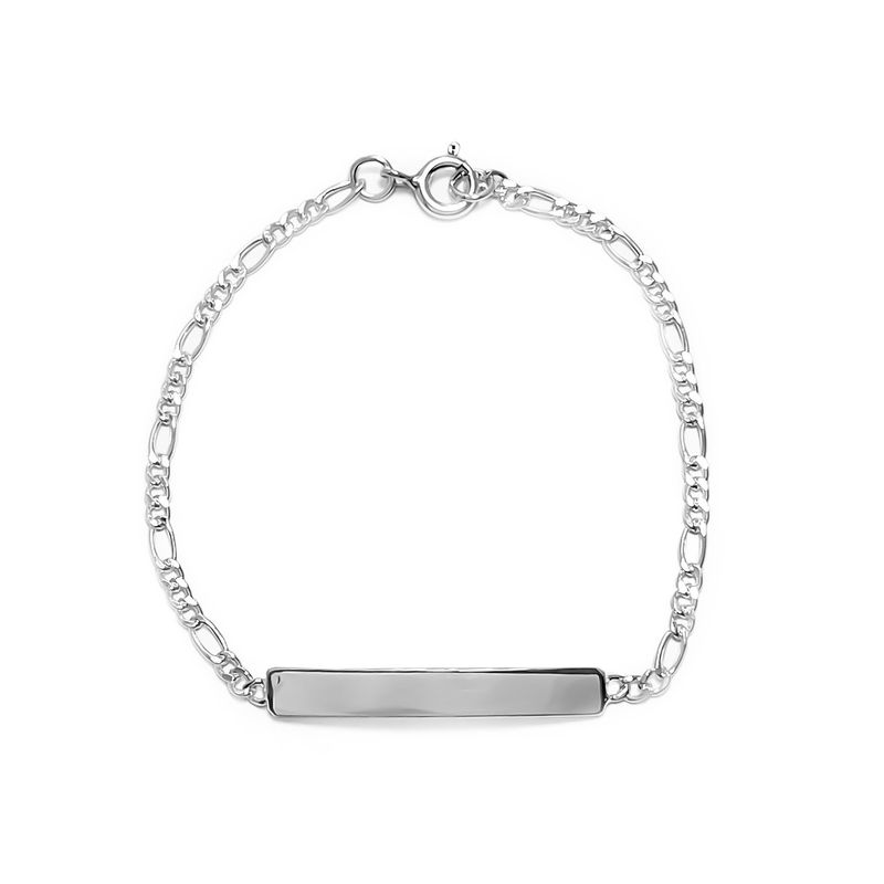 ANDREA COGGIOLA JOYAS - Pulsera Piocha Niño Plata Fina 925