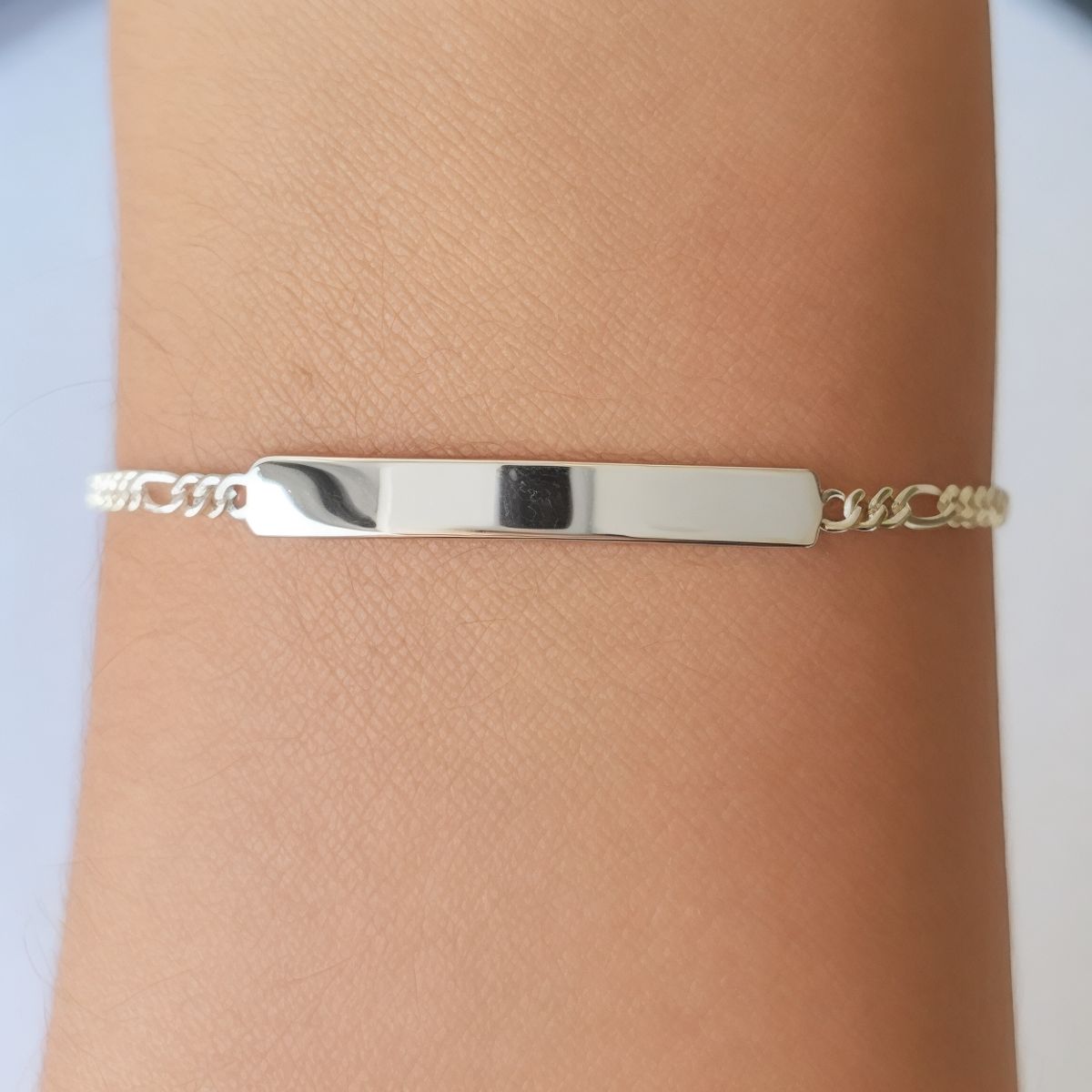 ANDREA COGGIOLA JOYAS - Pulsera Piocha Niño Plata Fina 925