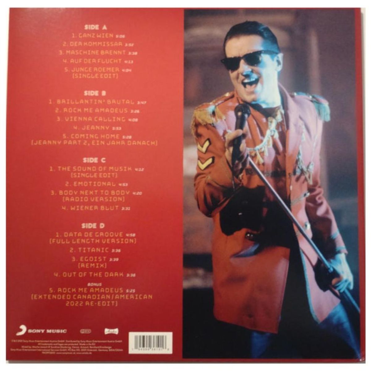 HITWAY MUSIC - FALCO - SOUND OF MUSIK GREATEST HITS (+POSTER) (2LP) - VINILO HITWAY MUSIC