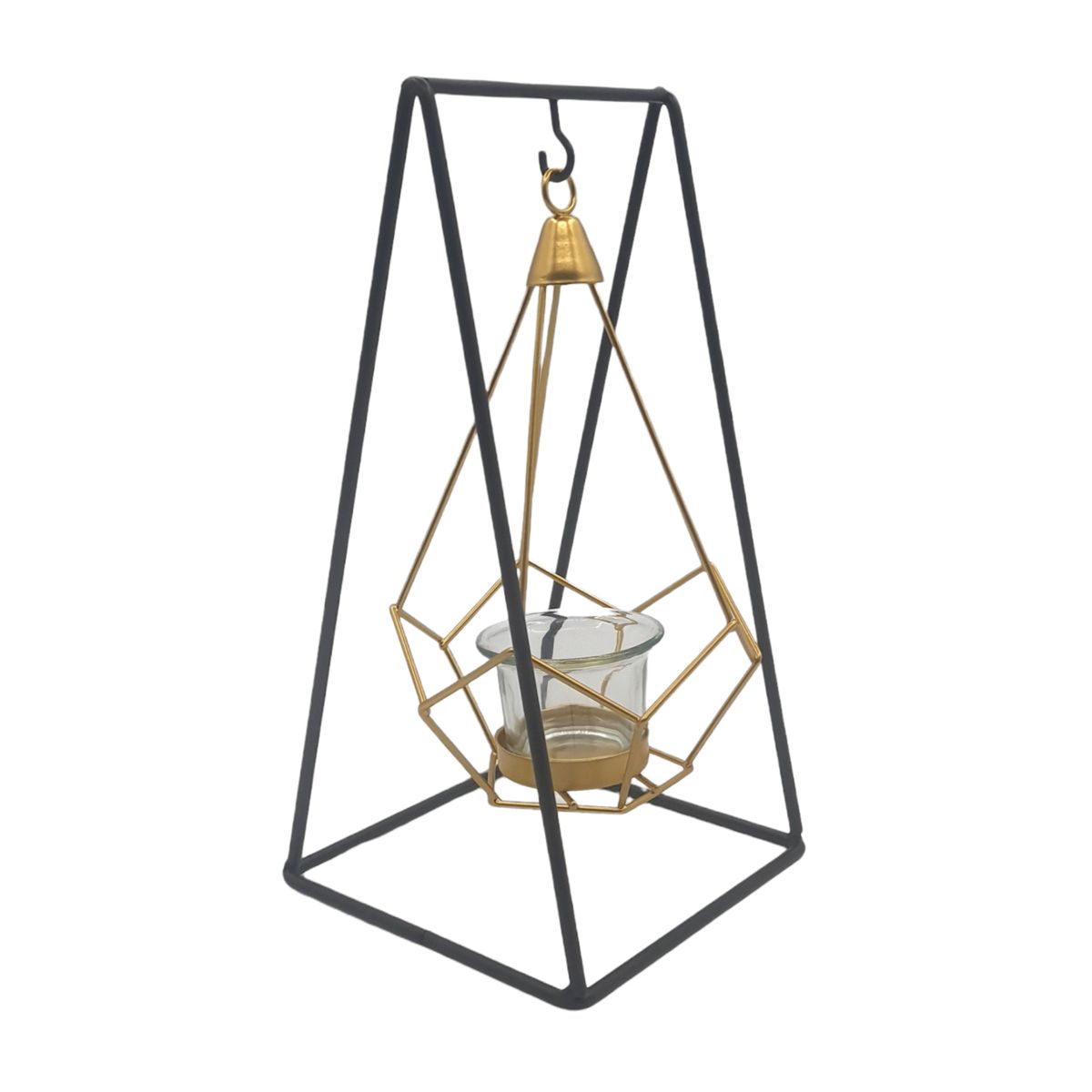 MOGA - Portavela Columpio Metal Vela Flotante 27Cm Alto