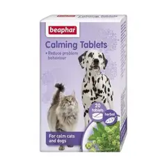 BEAPHAR - Calming Tablets para Perros y Gatos - 20 Tabletas -