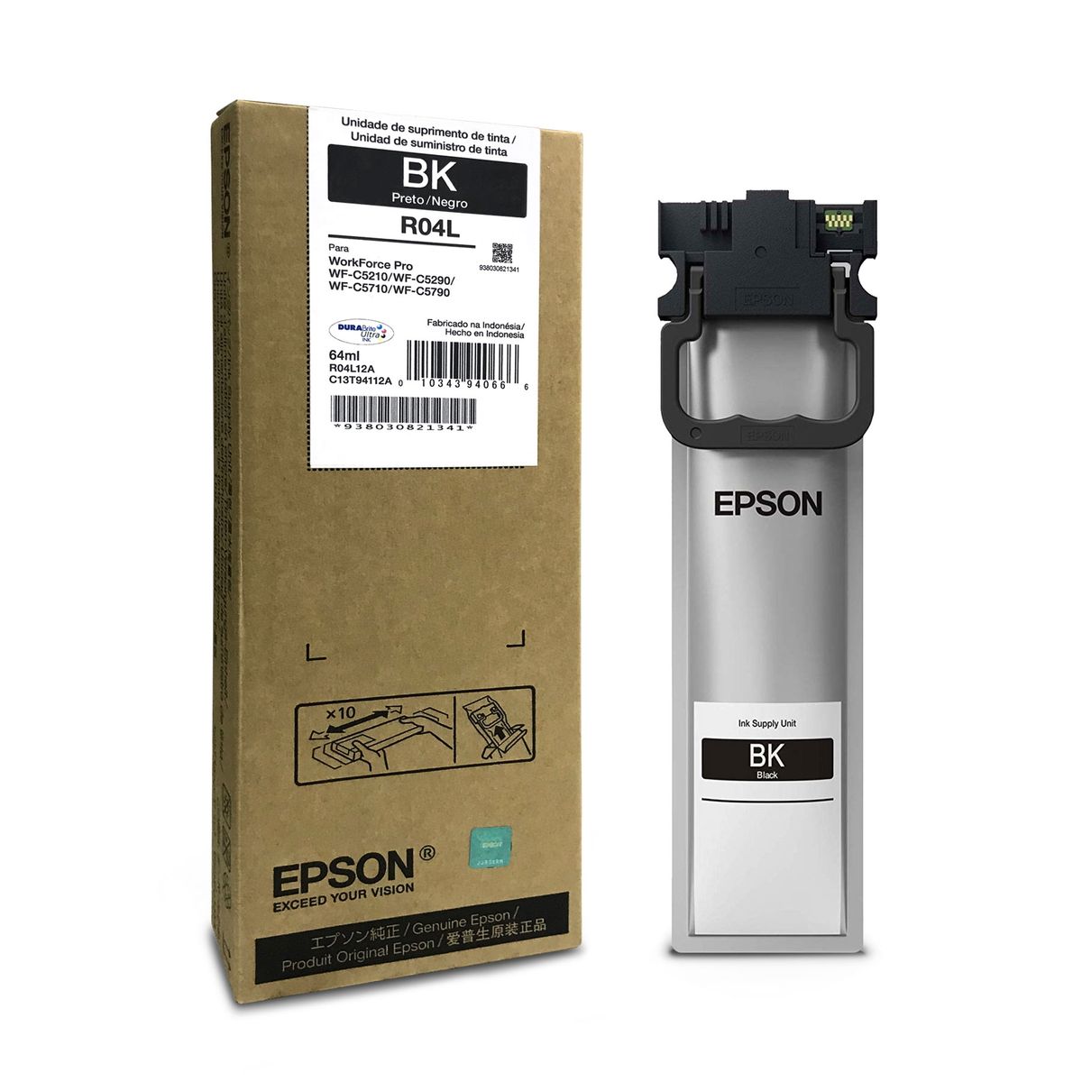 EPSON - TINTA EPSON T941 NEGRO 64ml Wf-c5210 C5290 C5710 C5790