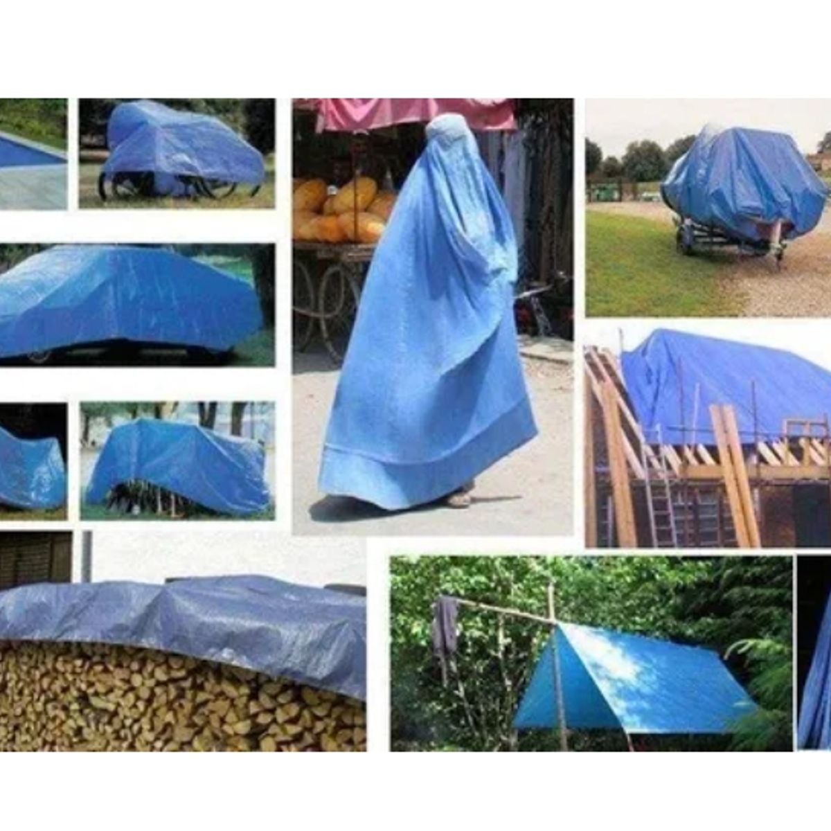 ESHOPANGIE - Lona  Multiusos Impermeable 6x8 Metros Mejor Calidad