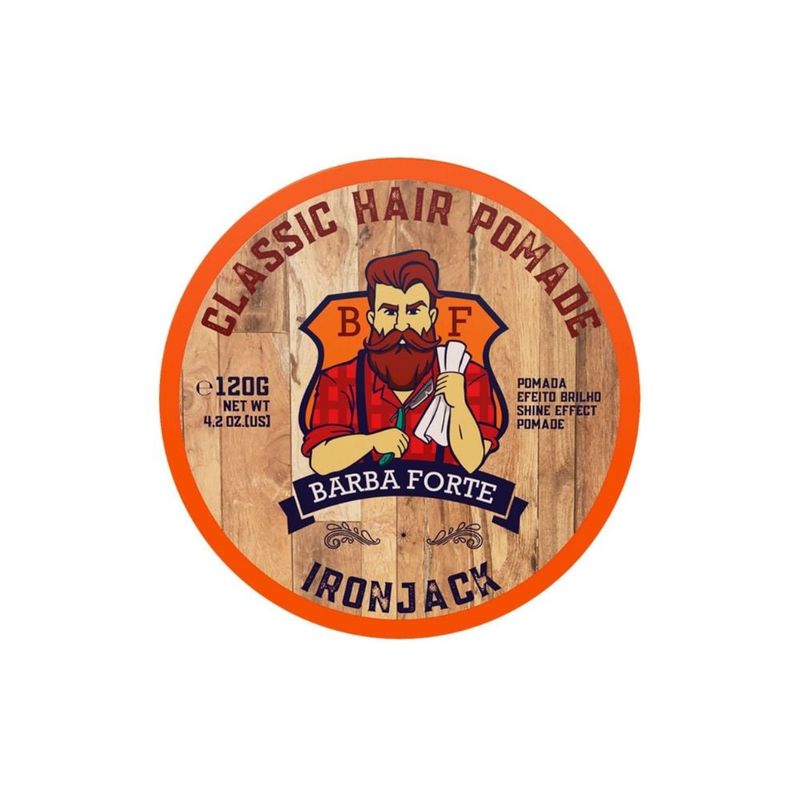 BARBA FORTE - Pomada Clásica IronJack Barba Forte 120 Gr