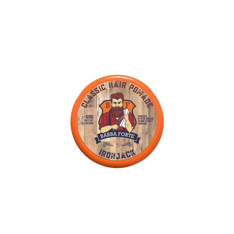 BARBA FORTE - Pomada Clásica IronJack Barba Forte 60 Gr