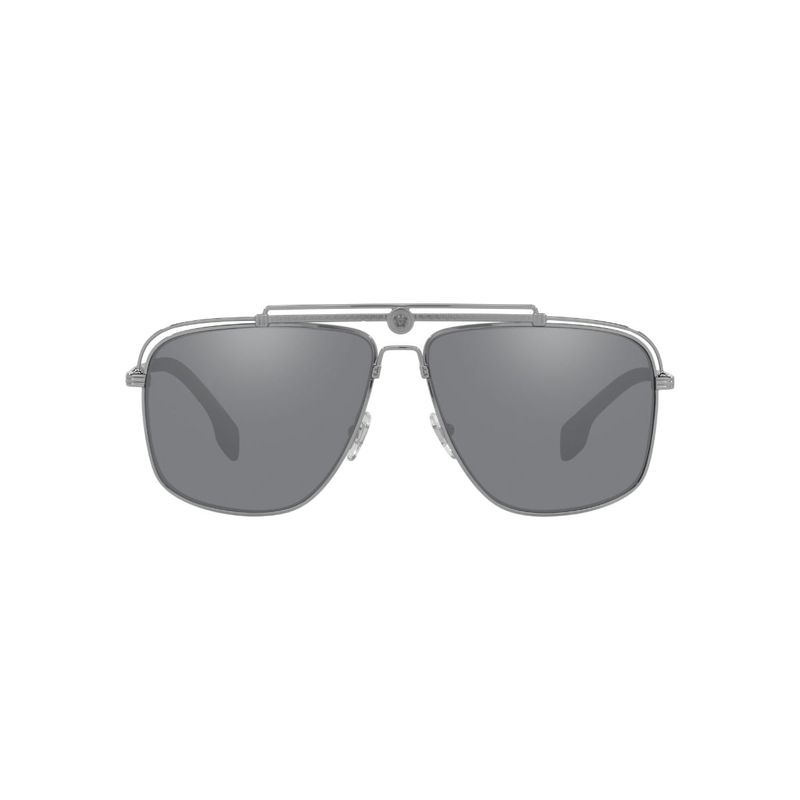 VERSACE - Lentes De Sol Gunmetal