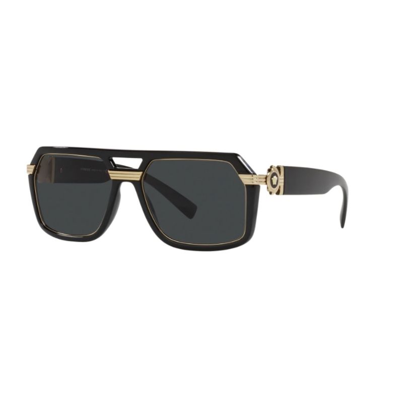 VERSACE - Lentes De Sol Negro