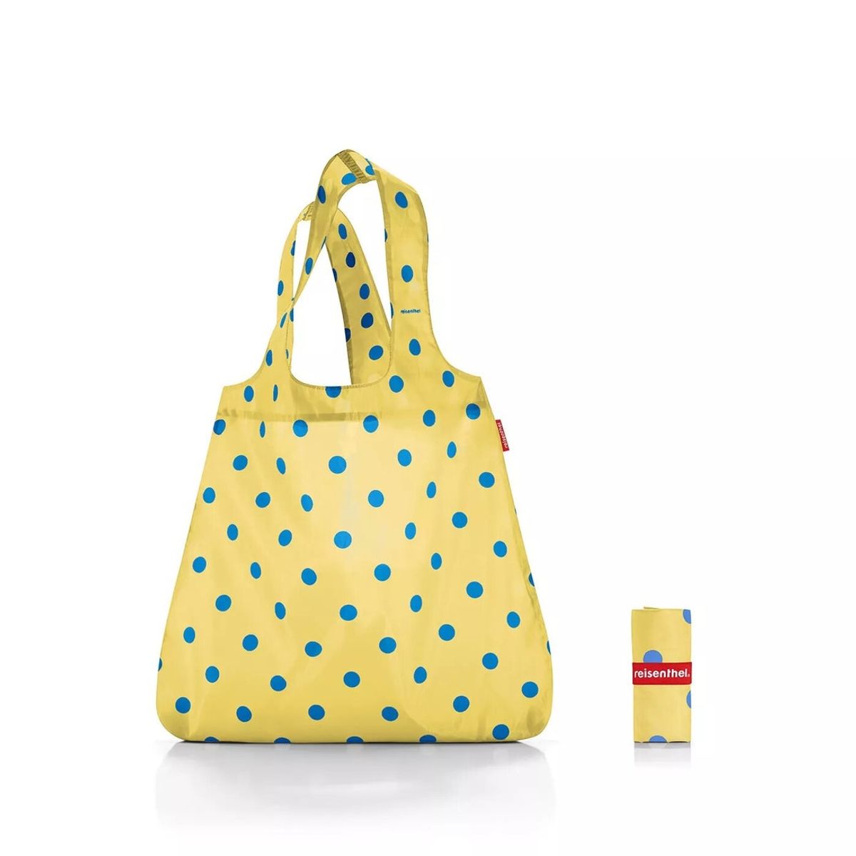 REISENTHEL - Bolsa de Compras plegable - dots yellow REISENTHEL