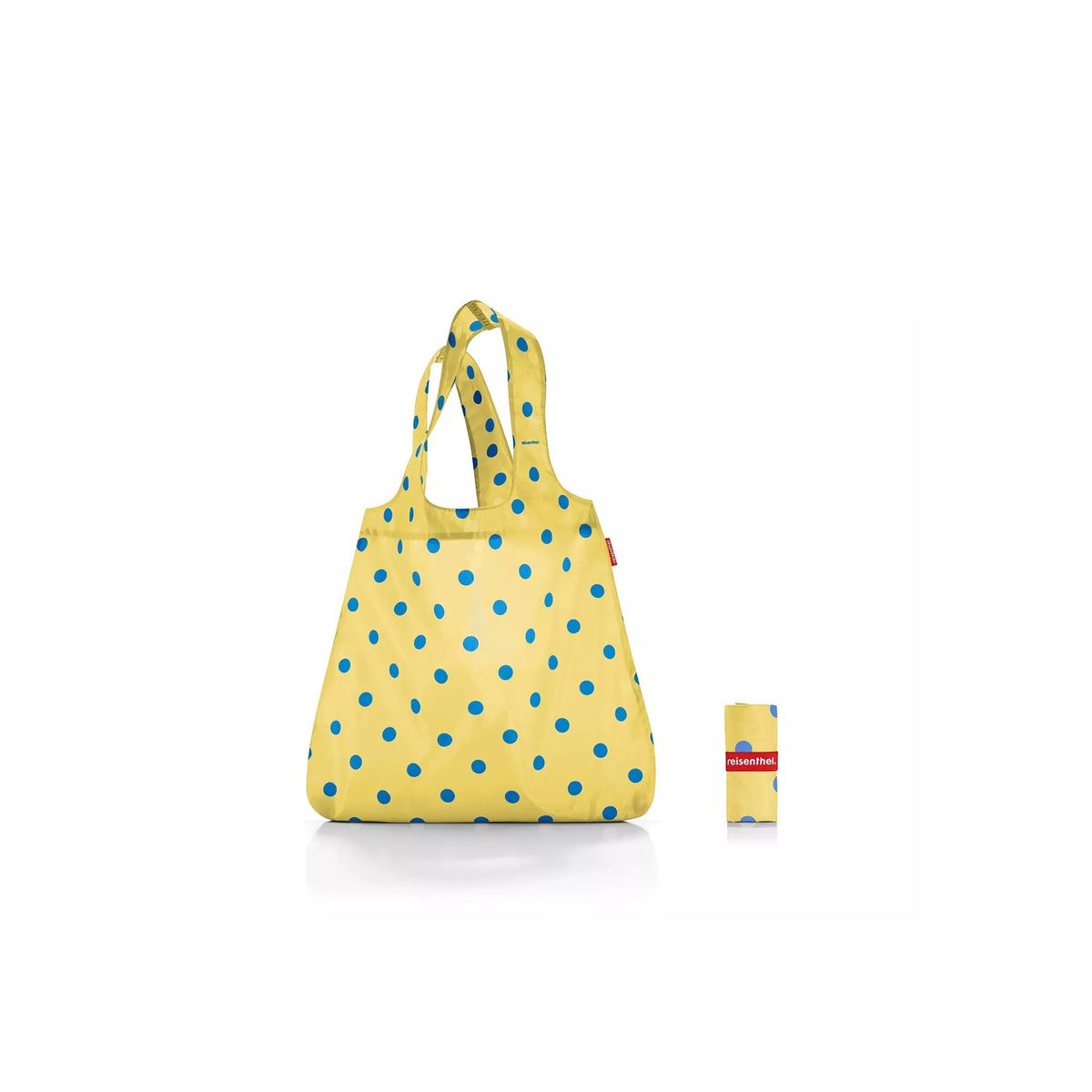 REISENTHEL - Bolsa de Compras plegable - dots yellow REISENTHEL