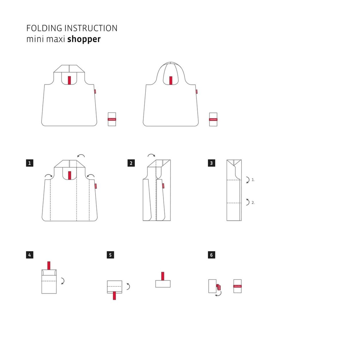 REISENTHEL - Bolsa de Compras plegable - dots yellow REISENTHEL