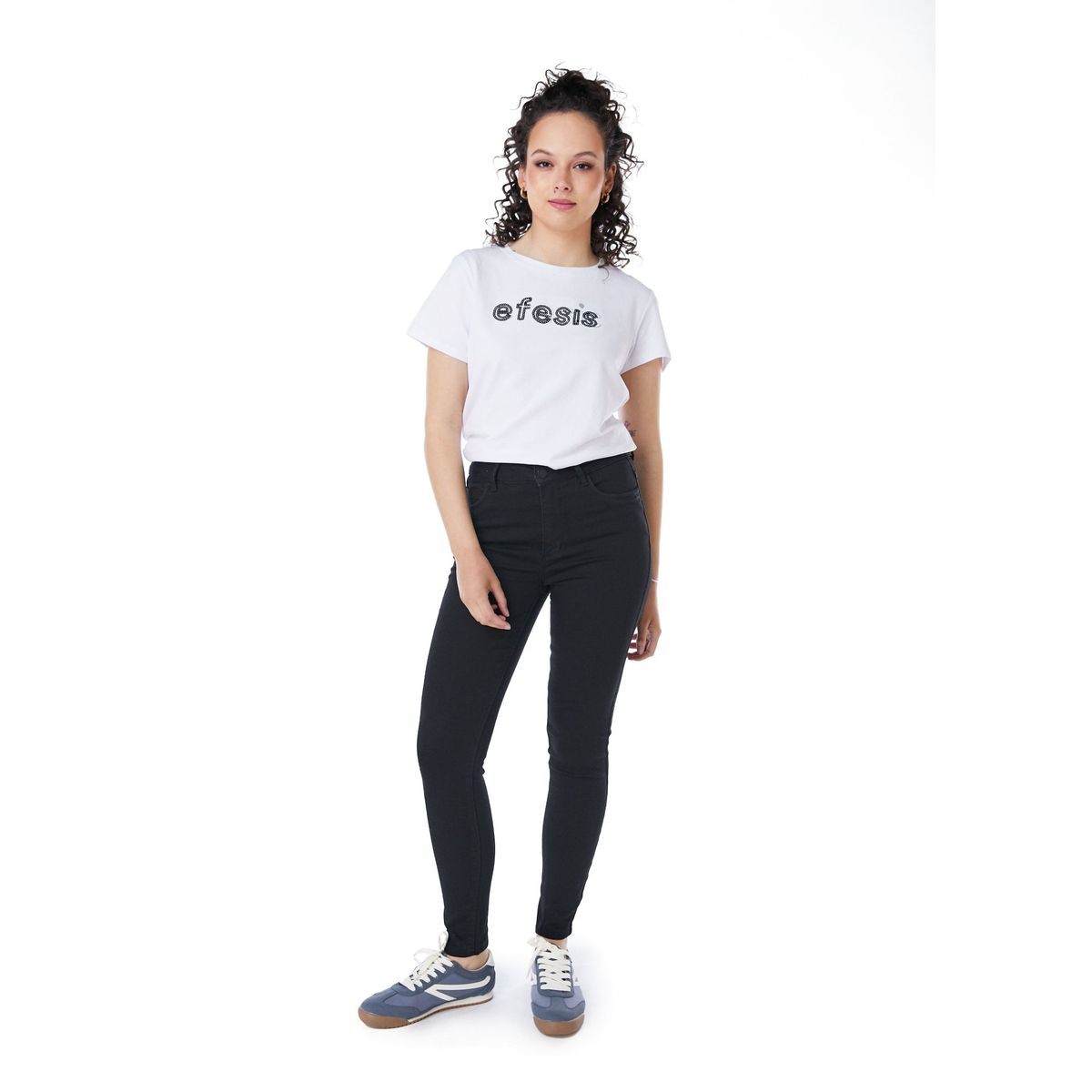 EFESIS - Jeans Skinny Tiro Medio Mujer Efesis