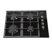 Encimera a Gas Crystal 4 Quemadores