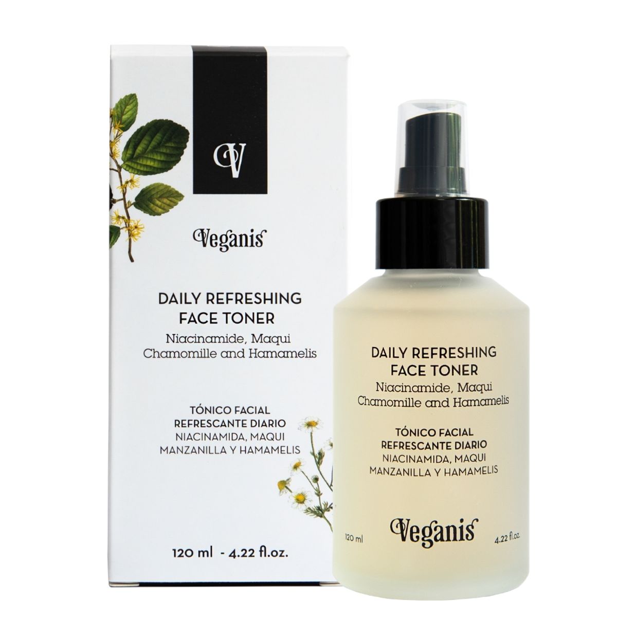 VEGANIS - Tónico Facial Refrescante Antiinflamatorio